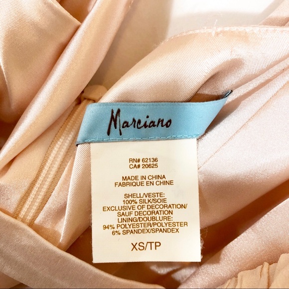 MARCIANO BEADED EMPIRE WAIST STRAPPY MINI DRESS - Picture 4 of 6